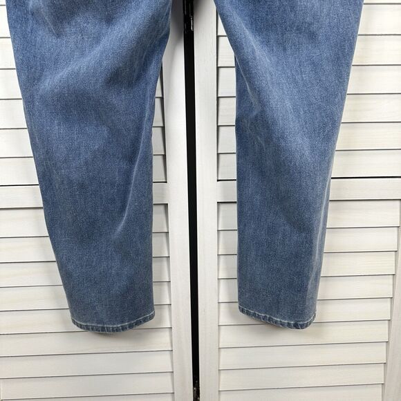 New Soft Surroundings 3X Ultimate Denim Jeans Pull On Slim Leg Pants Light Rain - Picture 7 of 11